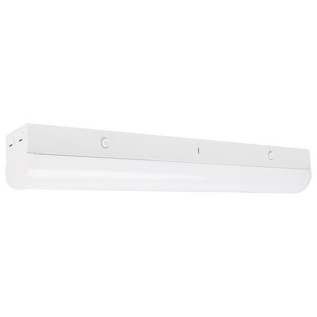 NUVO LED 2 ft. Linear Strip Light, 20W, White Finish, CCT Selectable, 100-277V, Integrated EM & Sensor 65/698